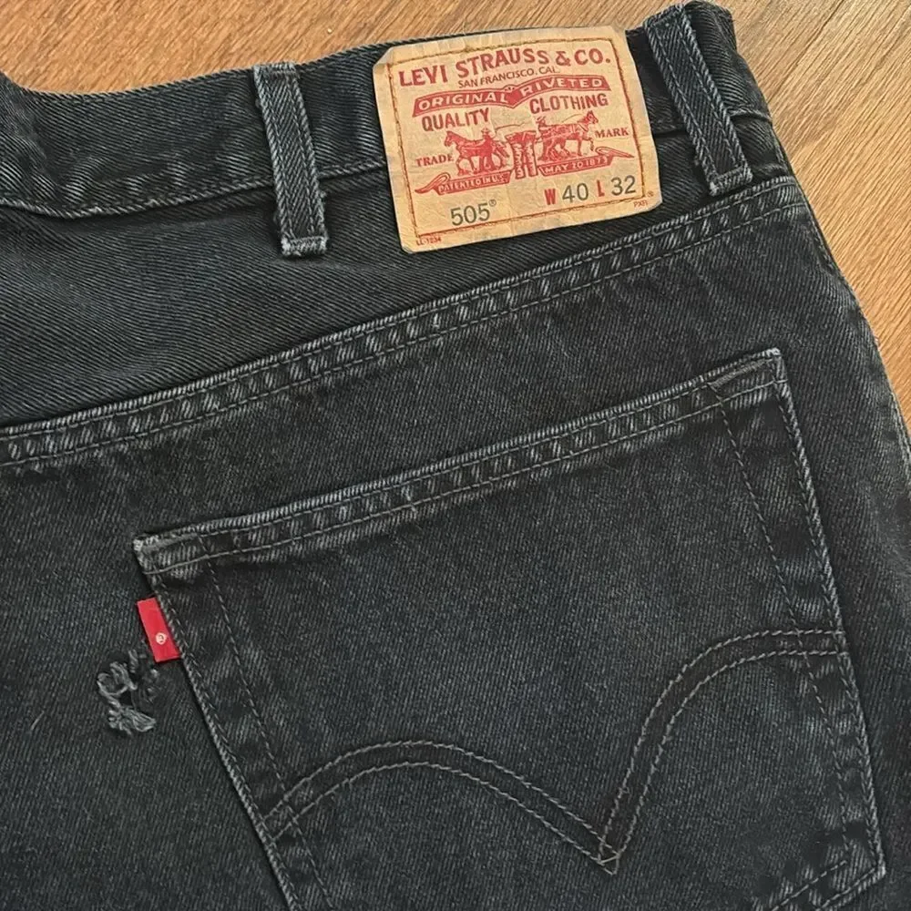 Levi’s size 40/32 black jeans